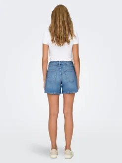 ONLGIANNA Mid waist Regular fit Denim shorts