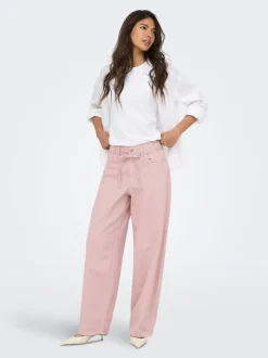 ONLGIANNA-SILLA Loose fit Broek met wijde pijpen