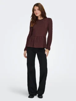 ONLGIAVANNA Peplum top