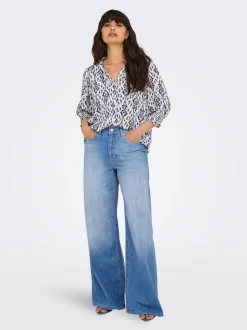 ONLGIULIA High waist Wide leg fit Jeans