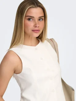 ONLGOA Linnen Stijlvol gilet