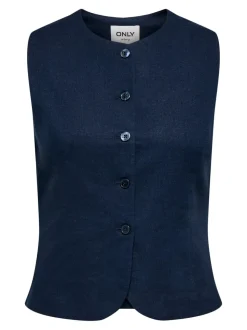 ONLGOA Linnen Stijlvol gilet