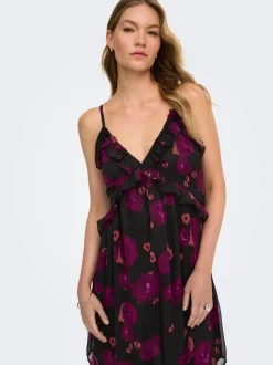 ONLGRETCHEN Midi-jurk