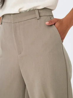 ONLHATTIE-LANA Straight tapered fit Broek met wijde pijpen