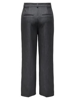 ONLHATTIE-LANA Straight tapered fit Broek met wijde pijpen