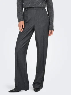 ONLHATTIE-LANA Straight tapered fit Broek met wijde pijpen