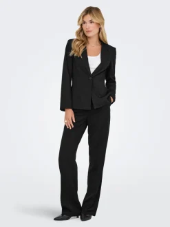 ONLHATTIE-LANA Straight tapered fit Broek met wijde pijpen