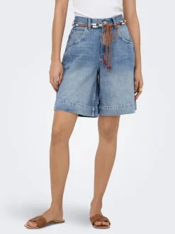 ONLHOLLIE High waist Regular fit Denim shorts