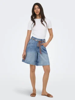 ONLHOLLIE High waist Regular fit Denim shorts
