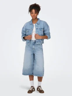 ONLHOPE High waist Cropped fit Lang Jeans