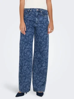 ONLHOPE High waist Wide leg fit Enkel lengte Jeans