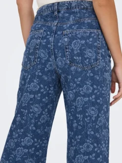 ONLHOPE High waist Wide leg fit Enkel lengte Jeans