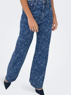 ONLHOPE High waist Wide leg fit Enkel lengte Jeans