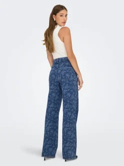 ONLHOPE High waist Wide leg fit Enkel lengte Jeans
