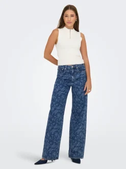 ONLHOPE High waist Wide leg fit Enkel lengte Jeans