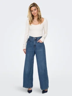 ONLHOPE High waist Wide leg fit Jeans
