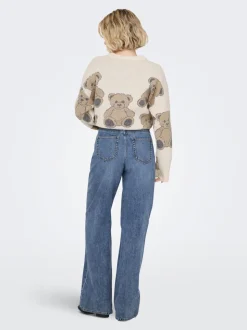 ONLHOPE Mid waist Wide leg fit Jeans