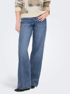 ONLHOPE Mid waist Wide leg fit Jeans