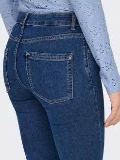 ONLHUSH Mid waist Skinny fit Enkel lengte Jeans