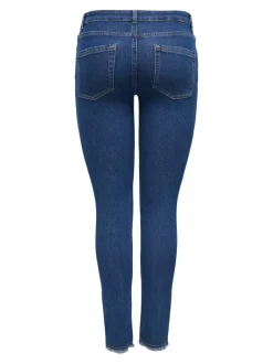 ONLHUSH Mid waist Skinny fit Enkel lengte Jeans