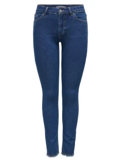 ONLHUSH Mid waist Skinny fit Enkel lengte Jeans