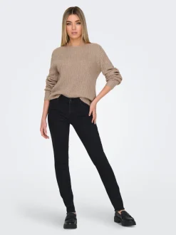 ONLHUSH Mid waist Skinny fit Enkel lengte Jeans