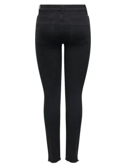 ONLHUSH Mid waist Skinny fit Enkel lengte Jeans