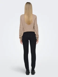 ONLHUSH Mid waist Skinny fit Enkel lengte Jeans