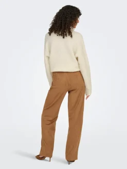 ONLINA Straight fit Broek met wijde pijpen