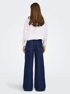 ONLINGRID Mid waist Wide leg fit Jeans