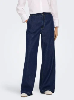 ONLINGRID Mid waist Wide leg fit Jeans