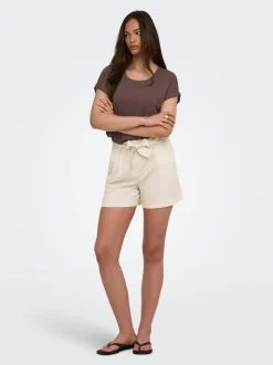 ONLISOLA High waist Loose fit Stad shorts