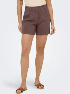 ONLITA High waist Regular fit Linnen Bermuda shorts