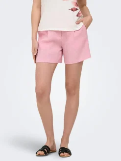 ONLITA High waist Regular fit Linnen Bermuda shorts