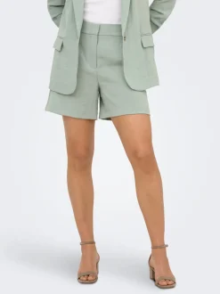ONLITA High waist Regular fit Linnen Bermuda shorts