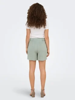 ONLITA High waist Regular fit Linnen Bermuda shorts