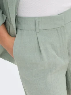 ONLITA High waist Regular fit Linnen Bermuda shorts