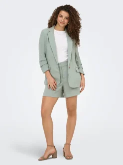 ONLITA High waist Regular fit Linnen Bermuda shorts