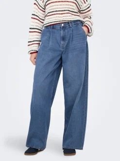 ONLIVY Mid waist Wide leg fit Jeans