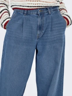 ONLIVY Mid waist Wide leg fit Jeans