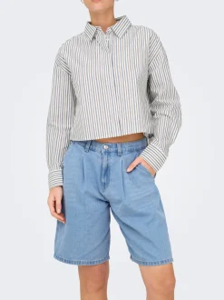 ONLIVY Wide leg fit Denim shorts