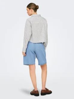 ONLIVY Wide leg fit Denim shorts