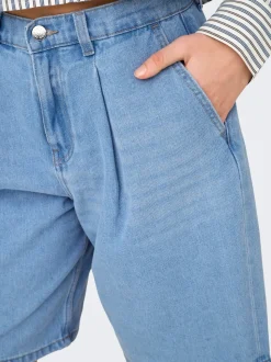 ONLIVY Wide leg fit Denim shorts