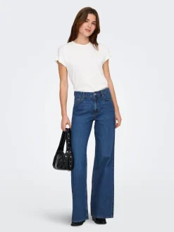 ONLJEMMA High waist Wide leg fit Jeans