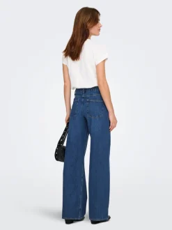 ONLJEMMA High waist Wide leg fit Jeans