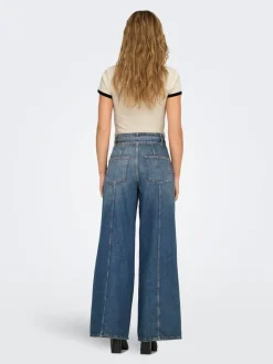 ONLJOELLE High waist Wide leg fit Jeans