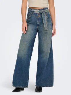 ONLJOELLE High waist Wide leg fit Jeans