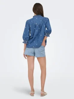ONLJOSEPHINE High waist Loose fit Denim shorts