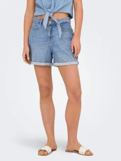 ONLJOSEPHINE High waist Regular fit Denim shorts