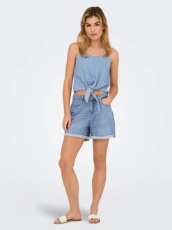 ONLJOSEPHINE High waist Regular fit Denim shorts